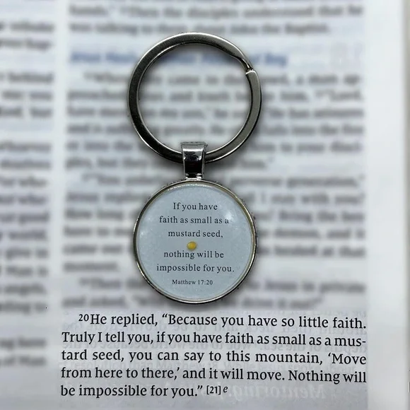 Mustard Seed if Faith - Keychain - Picture 3 of 3